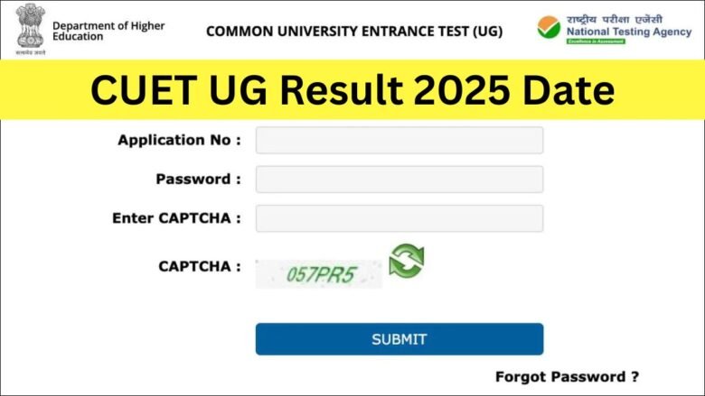 CUET UG Result 2025 Date