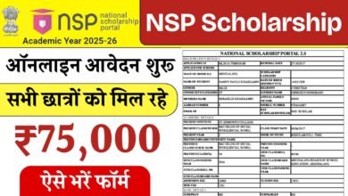 NSP Scholarship 2025